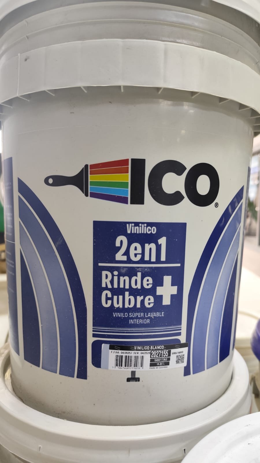 Cuñete de pintura T1 Pintuco