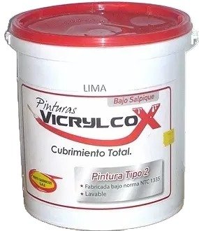 Pintura Vicrylcox Tipo 2.