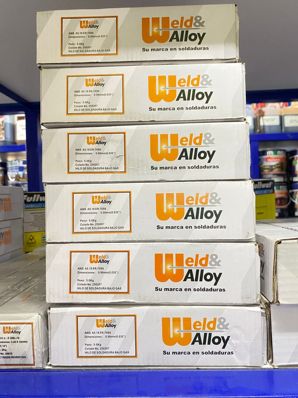 Alambre MIG para Soldadura marca Weld & Alloy